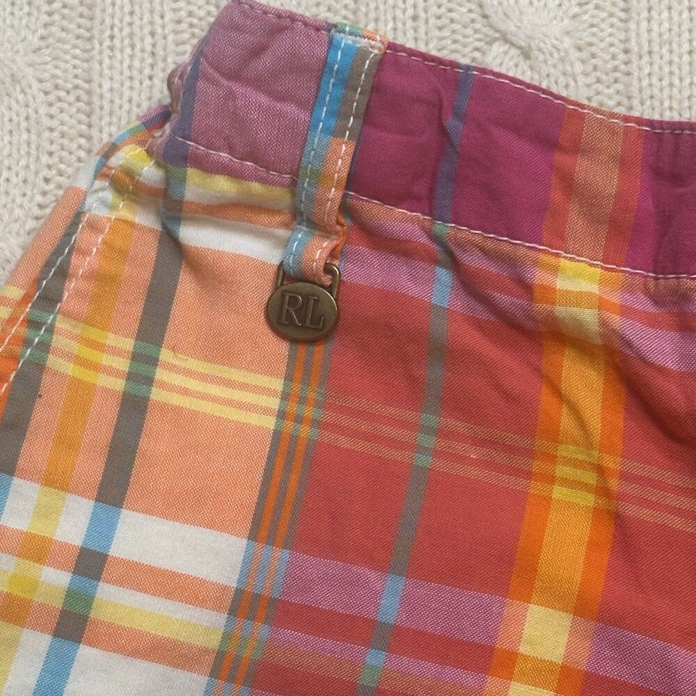 Polo Ralph Lauren Plaid Shorts sz 6 - Picture 3 of 9